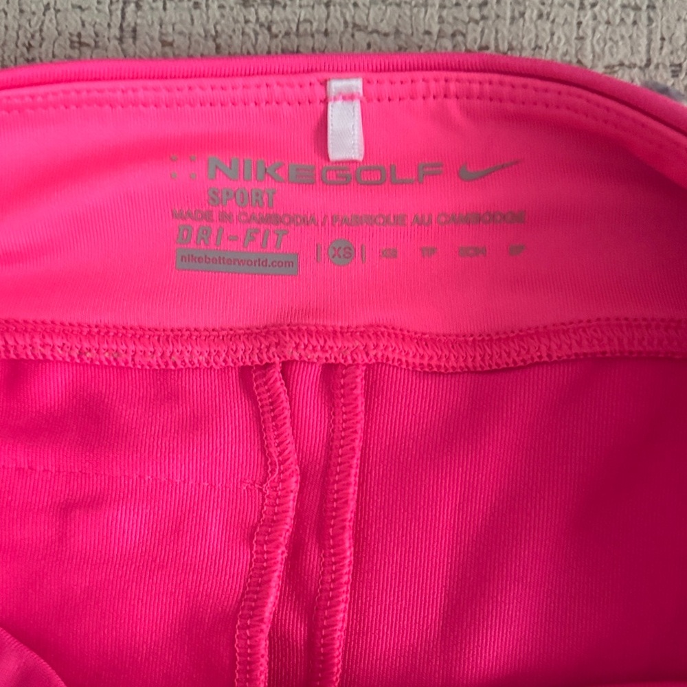 Nike Golf Sport Bright Pink Skirt - Picture 2 of 5